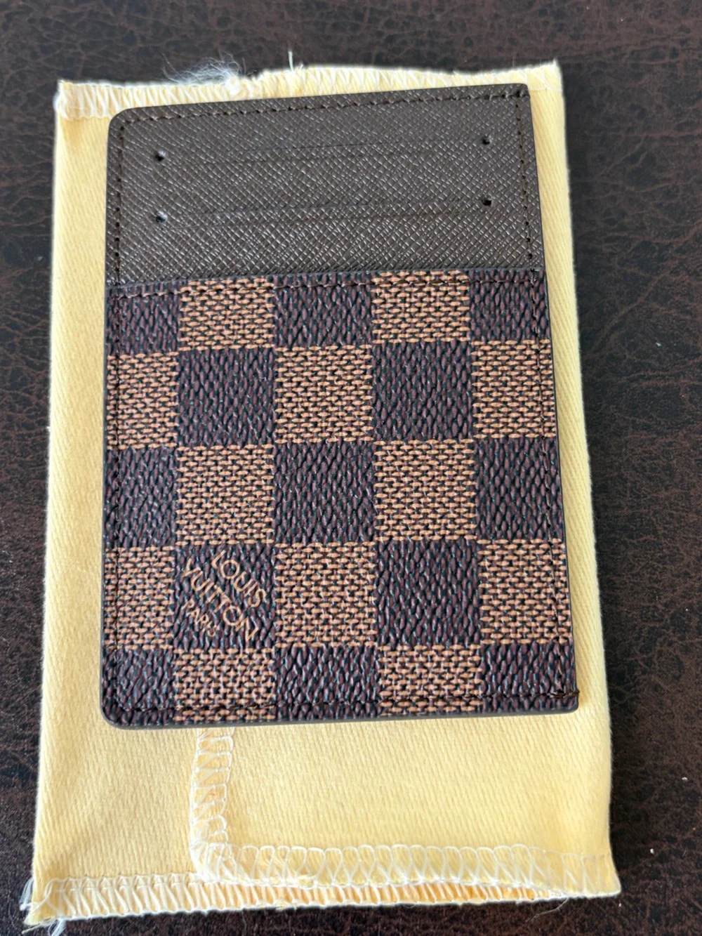 Monogram Canvas Card Holder New